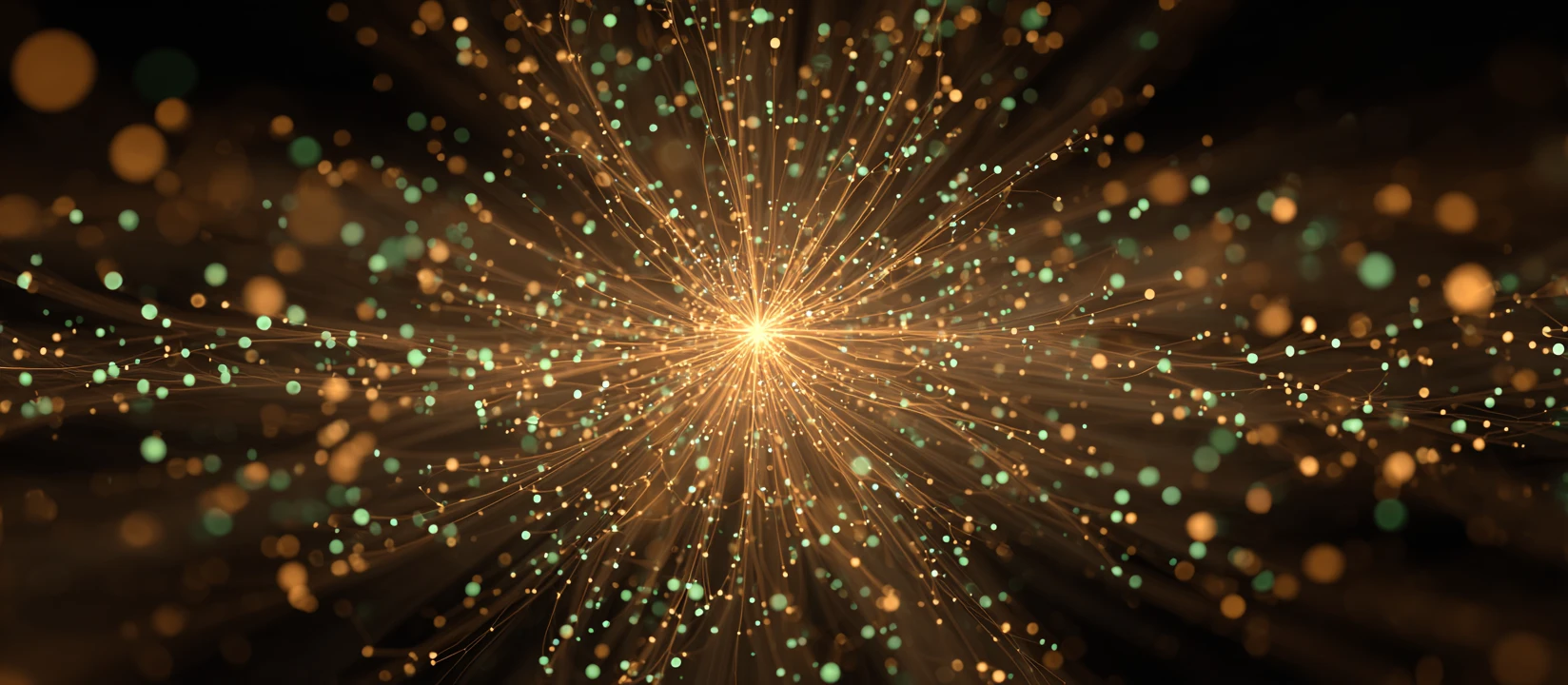 Abstract visualization of multi-entity financial consolidation across ERP systems.